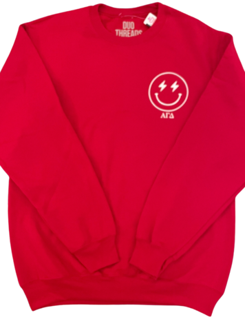 Duo Threads Text Me Crewneck - Alpha Gamma Delta