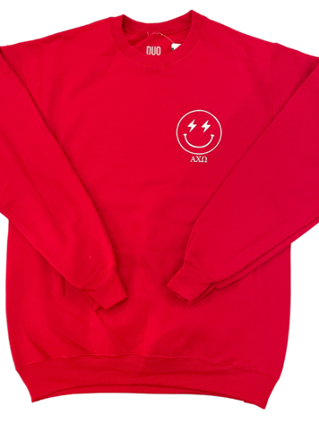 Duo Threads Text Me Crewneck - Alpha Chi Omega