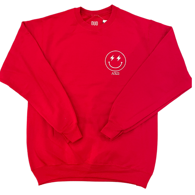 Duo Threads Text Me Crewneck - Alpha Chi Omega