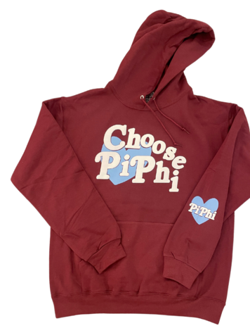 Duo Threads All My Love Hoodie - Pi Beta Phi