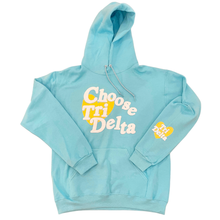 Duo Threads All My Love Hoodie - Delta Delta Delta