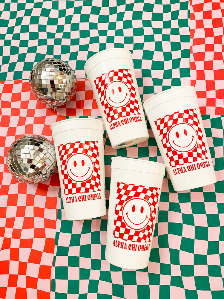 Duo Threads Smile Stadium Cup - Alpha Chi Omega