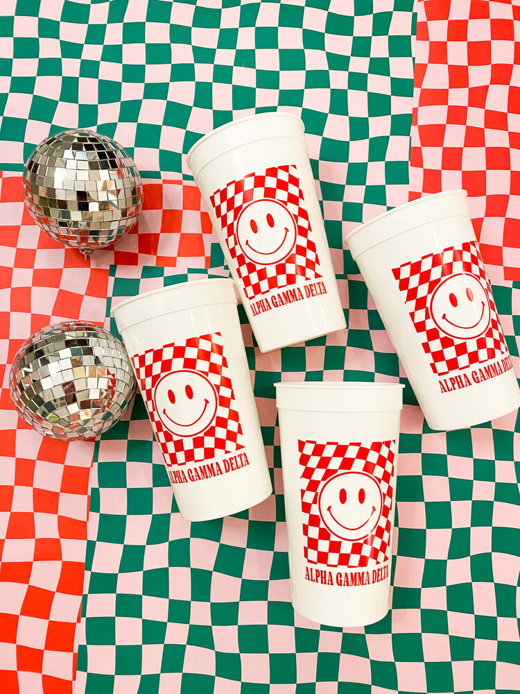 Duo Threads Smile Stadium Cup - Alpha Gamma Delta