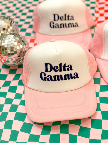 Duo Threads Traveler Trucker Hat - Delta Gamma