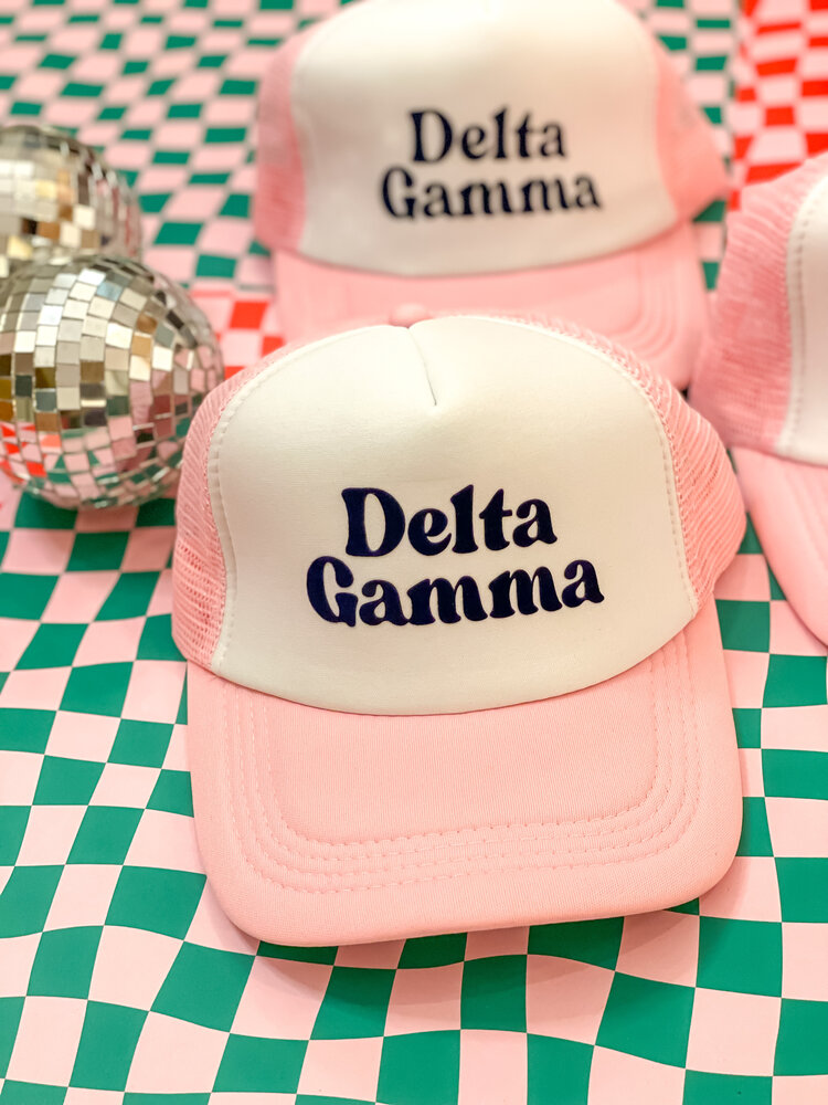 Duo Threads Traveler Trucker Hat - Delta Gamma