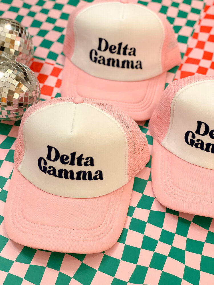Duo Threads Traveler Trucker Hat - Delta Gamma
