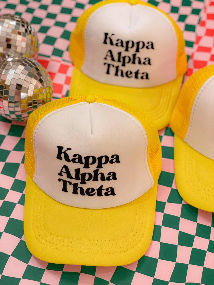 Duo Threads Traveler Trucker Hat - Kappa Alpha Theta