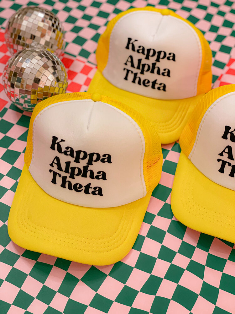 Duo Threads Traveler Trucker Hat - Kappa Alpha Theta