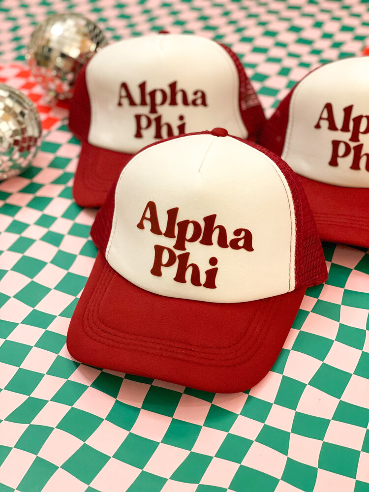 Duo Threads Traveler Trucker Hat - Alpha Phi