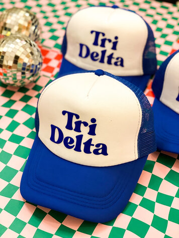Duo Threads Traveler Trucker Hat - Delta Delta Delta