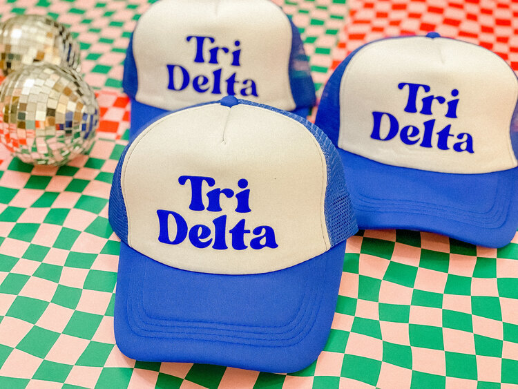 Duo Threads Traveler Trucker Hat - Delta Delta Delta