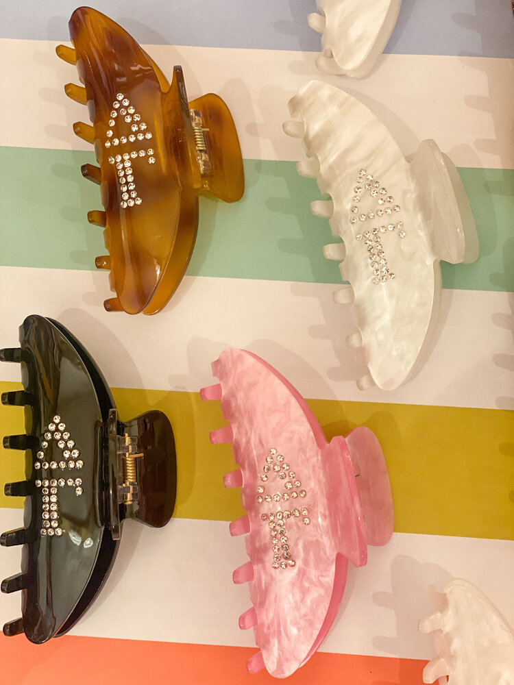 Duo Threads Claw Clip - Delta Gamma