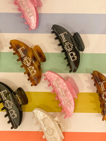 Duo Threads Claw Clip - Gamma Phi Beta