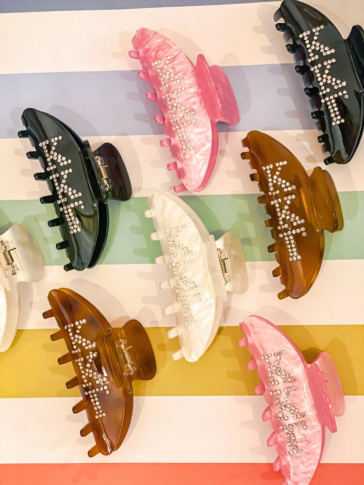 Duo Threads Claw Clip - Kappa Kappa Gamma