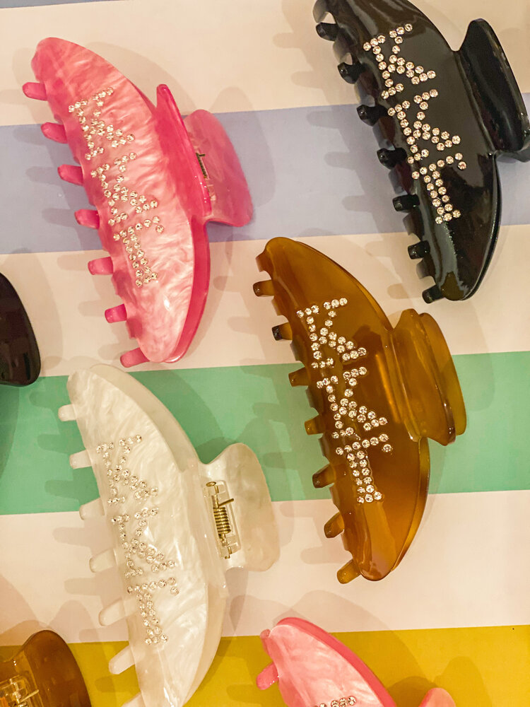 Duo Threads Claw Clip - Kappa Kappa Gamma