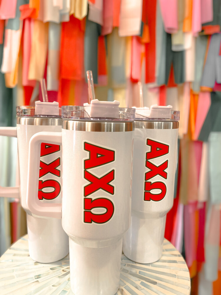 Duo Threads Stella Tumbler 40oz - Alpha Chi Omega