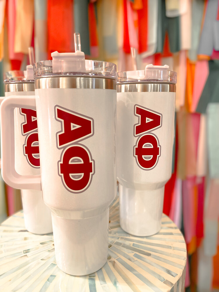 Duo Threads Stella Tumbler 40oz - Alpha Phi