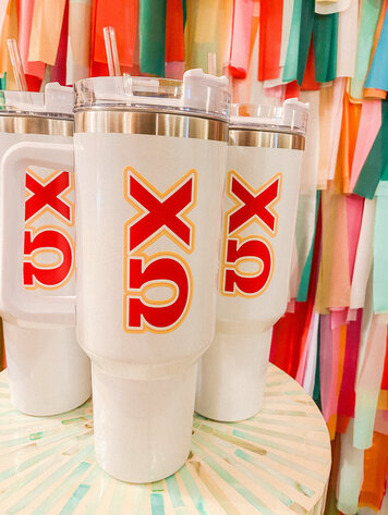 Duo Threads Stella Tumbler 40oz - Chi Omega