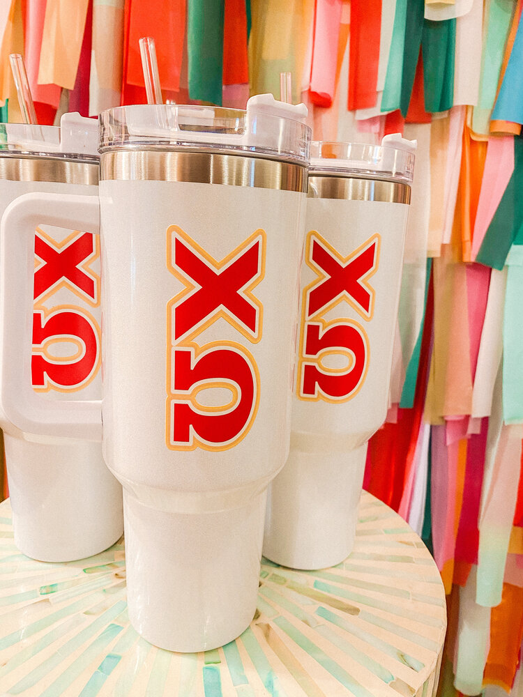 Duo Threads Stella Tumbler 40oz - Chi Omega