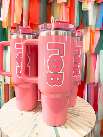 Duo Threads Stella Tumbler 40oz - Gamma Phi Beta