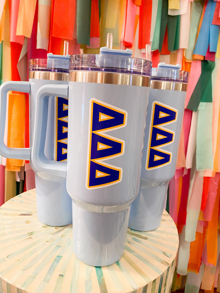 Duo Threads Stella Tumbler 40oz - Delta Delta Delta