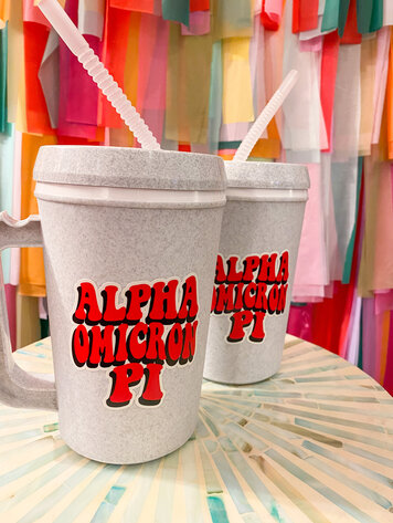 Duo Threads Cool To Be Mega Mug - Alpha Omicron Pi