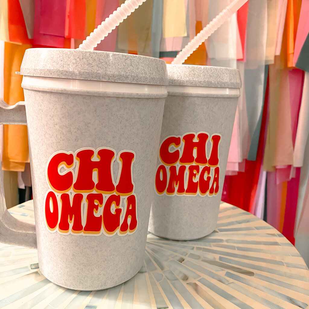 Duo Threads Cool To Be Mega Mug - Chi Omega