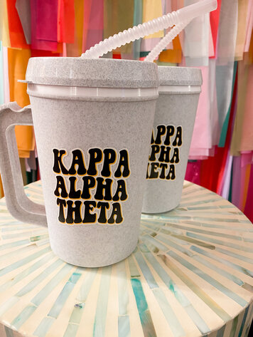 Duo Threads Cool To Be Mega Mug - Kappa Alpha Theta