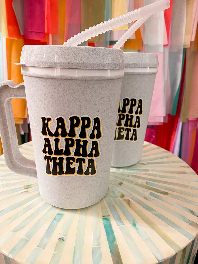 Duo Threads Cool To Be Mega Mug - Kappa Alpha Theta