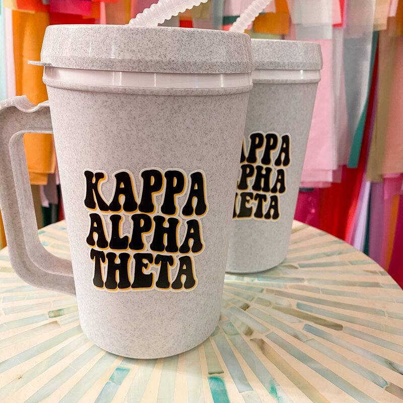 Duo Threads Cool To Be Mega Mug - Kappa Alpha Theta