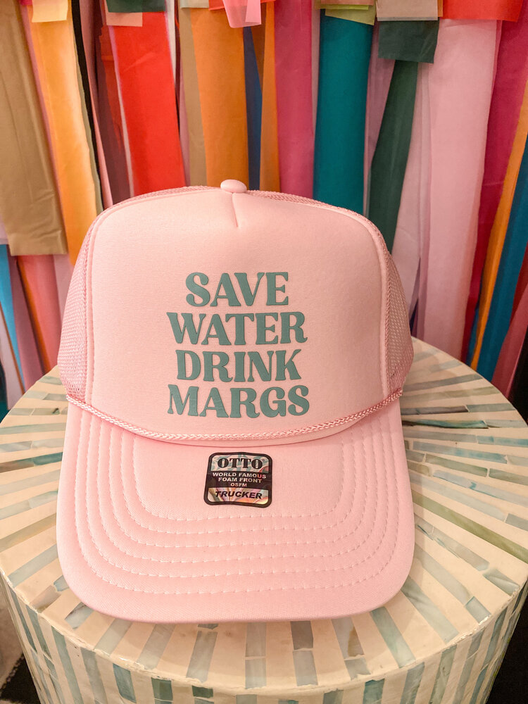 Ruby Moon Save Water Trucker Hat