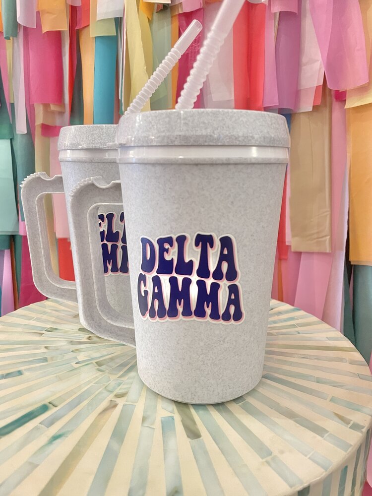 Duo Threads Cool To Be Mega Mug - Delta Gamma