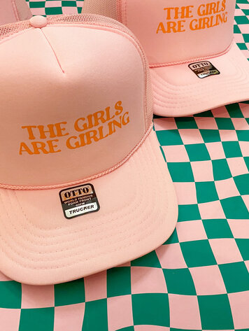 KenzKustomz Girls Are Girling Trucker Hat