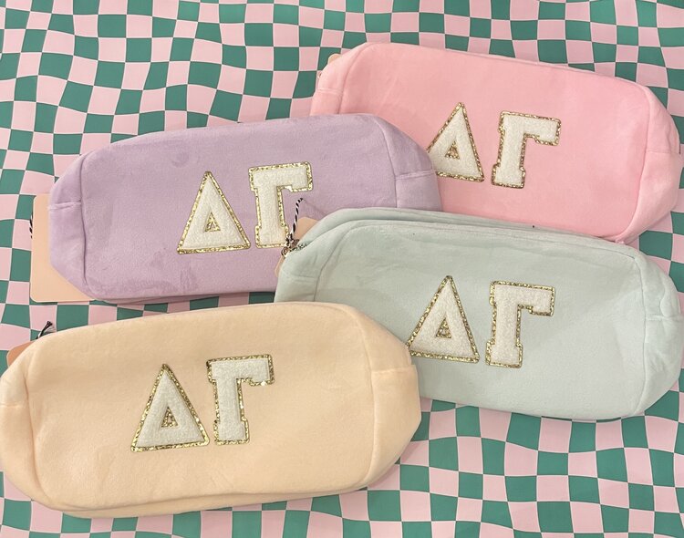 Duo Threads Sorority Cosmetic Bag - Delta Gamma