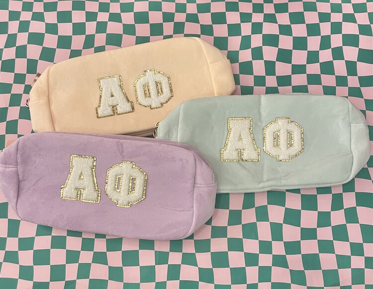 Duo Threads Sorority Cosmetic Bag - Alpha Phi