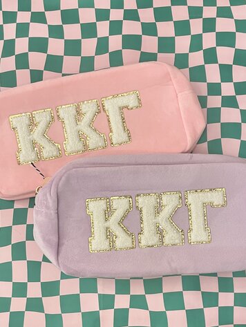 Duo Threads Sorority Cosmetic Bag - Kappa Kappa Gamma