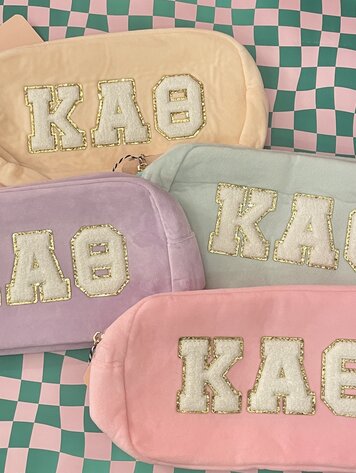 Duo Threads Sorority Cosmetic Bag - Kappa Alpha Theta