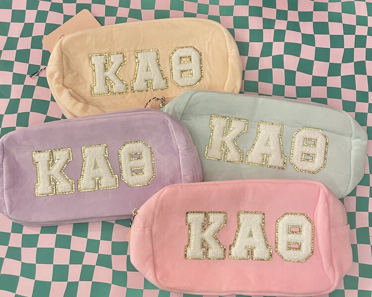 Duo Threads Sorority Cosmetic Bag - Kappa Alpha Theta