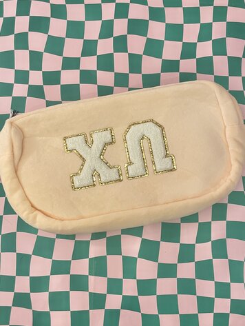 Duo Threads Sorority Cosmetic Bag - Chi Omega