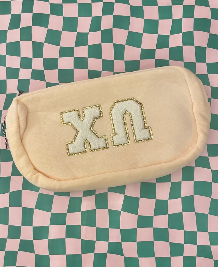 Duo Threads Sorority Cosmetic Bag - Chi Omega