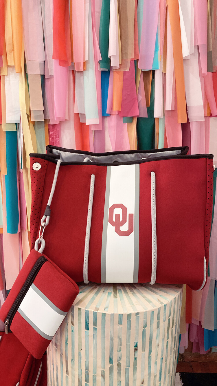 Licensed Collegiate Tote - University of Oklahoma