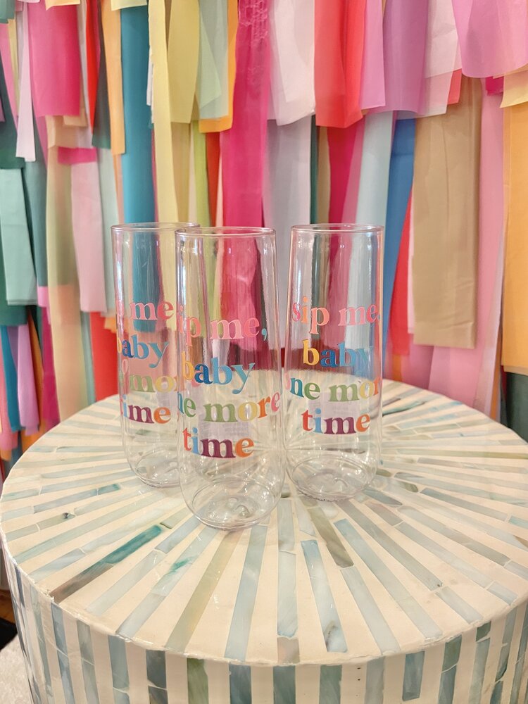 Sip Hip Hooray Sip Me Baby Champagne Tossware