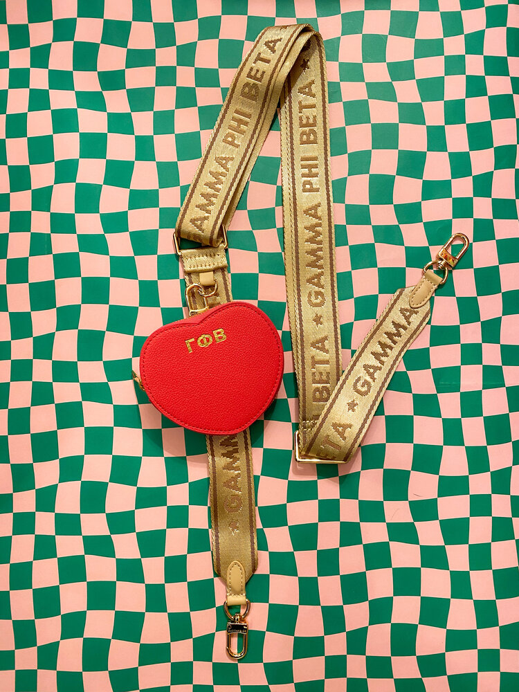 Duo Threads Sorority Purse Strap - Gamma Phi Beta