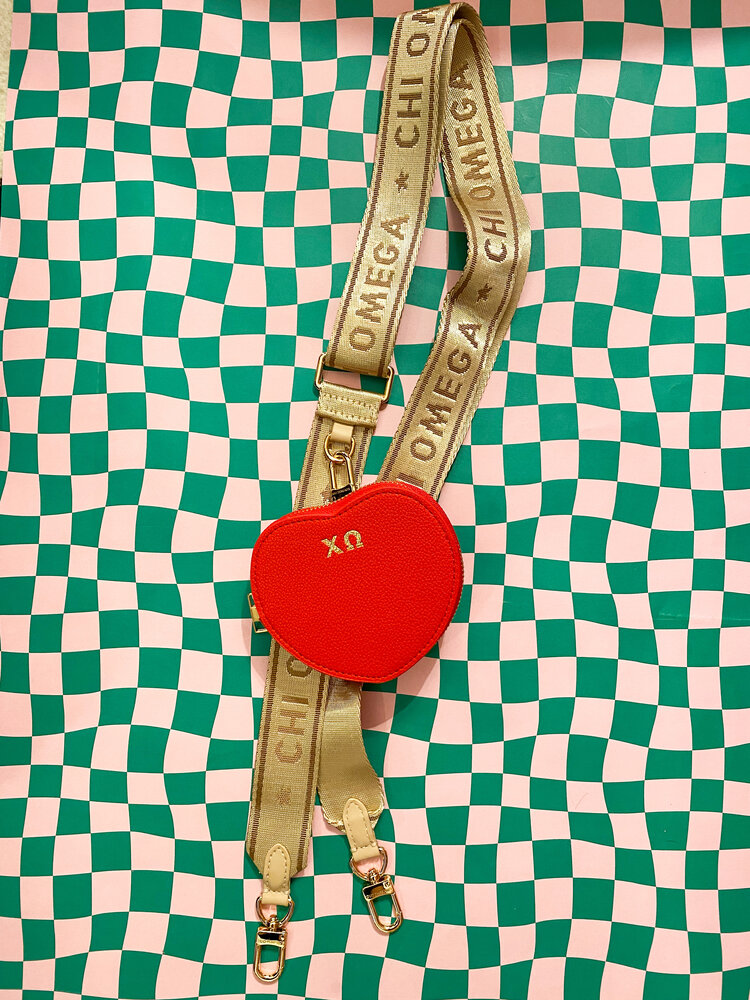 Duo Threads Sorority Purse Strap - Chi Omega