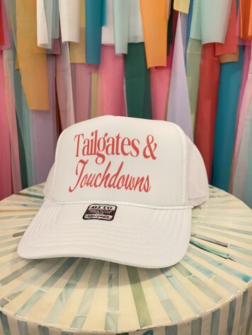 Social Statement Tailgates & Touchdowns Trucker Hat