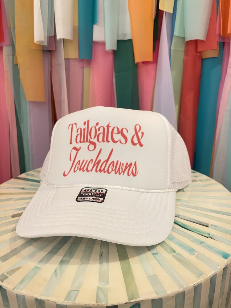 Social Statement Tailgates & Touchdowns Trucker Hat