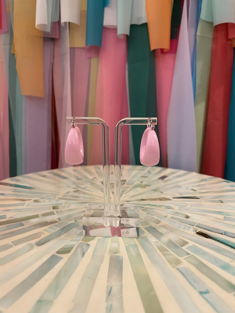 Sassy Cinnamon All Pink Hoop