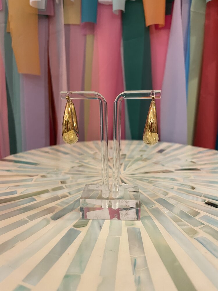 Amady Jewelry Chubby Oval Hoop Earrings