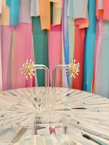 Taylor Shaye Priscilla Pearl Cluster Studs