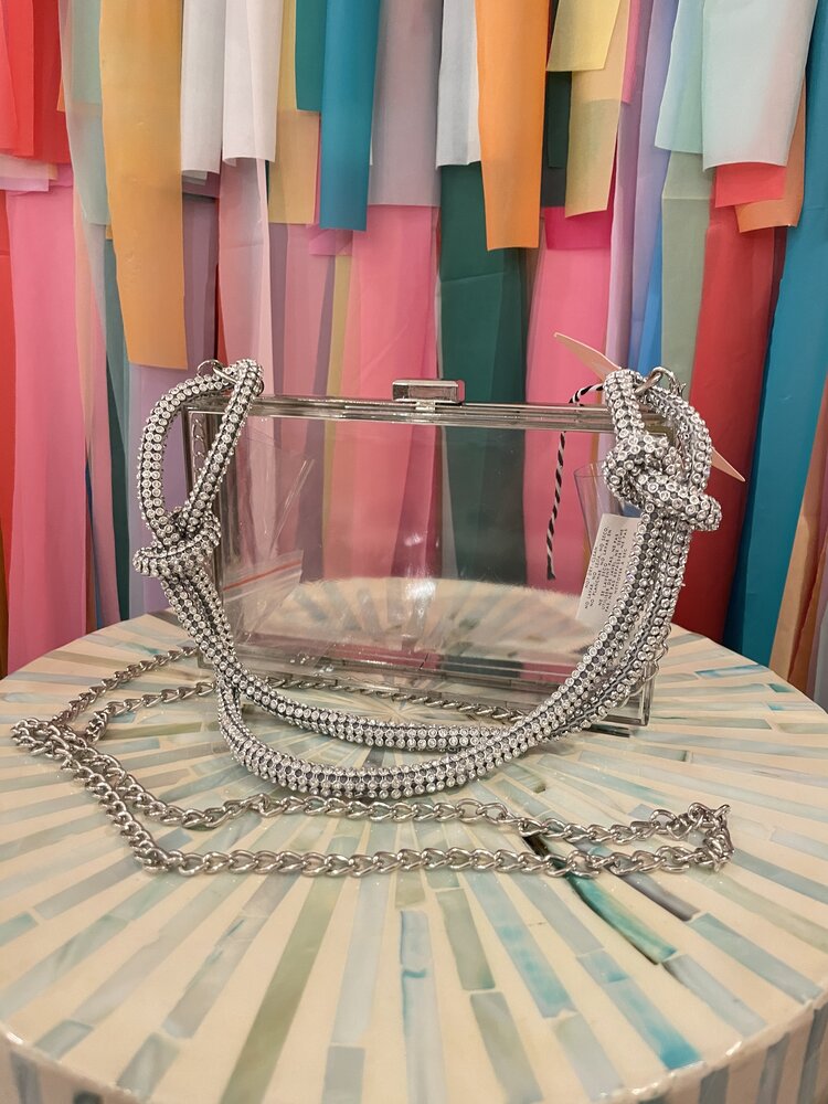 3AM Glitz Clear Crossbody